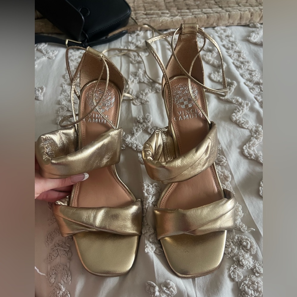 Vince Camuto Gold Women's Sandals